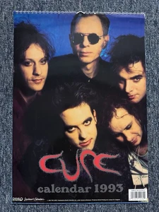 SUPER RARE - THE CURE - THE OFFICIAL CALENDAR 1993 - EXCELLENT PLUS CONDITION - Imagen 1 de 4
