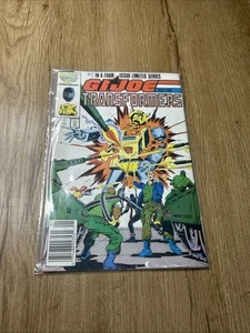 GI Joe and the Transformers #1  1987 Good Condition - Picture 1 of 11