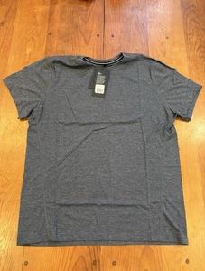 Ten Thousand robustes Herren-T-Shirt Training Workouts Activewear marineblau HTR Large weich - Bild 1 von 8