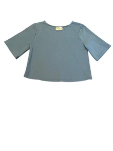 Top corto Ripley Rader para mujer manga corta talla 2 azul - Imagen 1 de 4