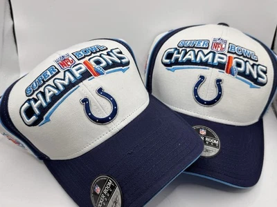 Sombrero de vestuario Indianapolis Colts Super Bowl XLI Champions de Reebok Nuevo con etiquetas Foto 1 de 4