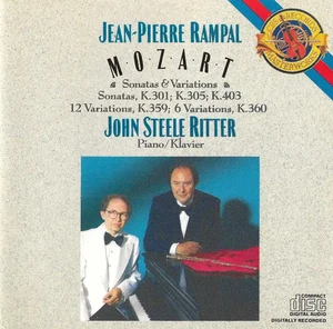 CD Mozart Sonatas & Variations (Sonatas, K.301; K.305; K.403; 12 Variations, K. - Bild 1 von 1