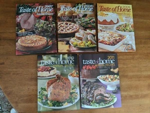 Taste of Home Annual Recipe Series Cookbooks 2007-2011 (5 Books) - Imagen 1 de 2