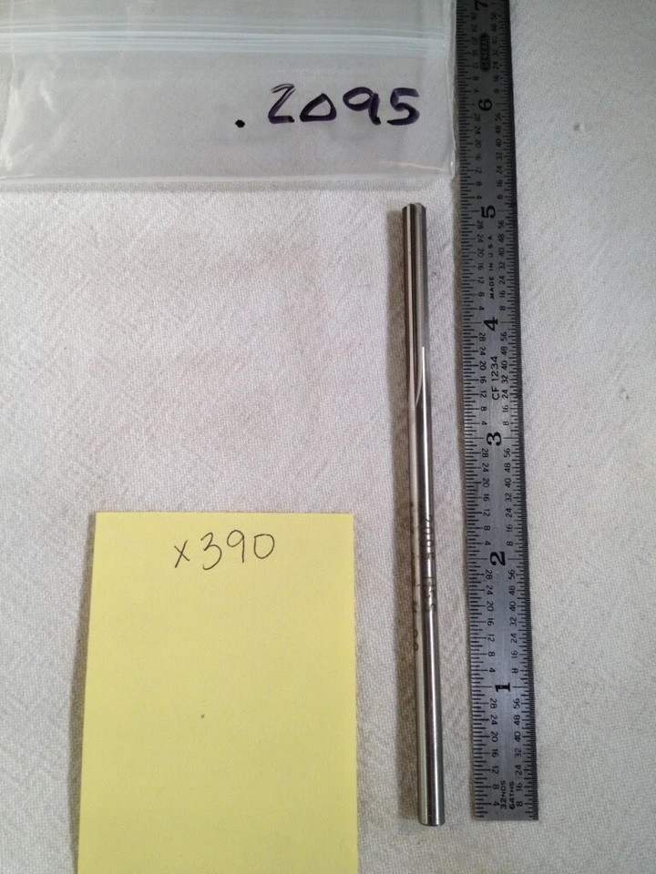 L&I Straight Chucking Reamer 0.2095" 6FL HSS 533.2095