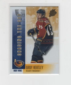 02/03 Quest for the Cup Atlanta Thrashers Dany Heatley Chasing the Cup card #2 - Bild 1 von 2
