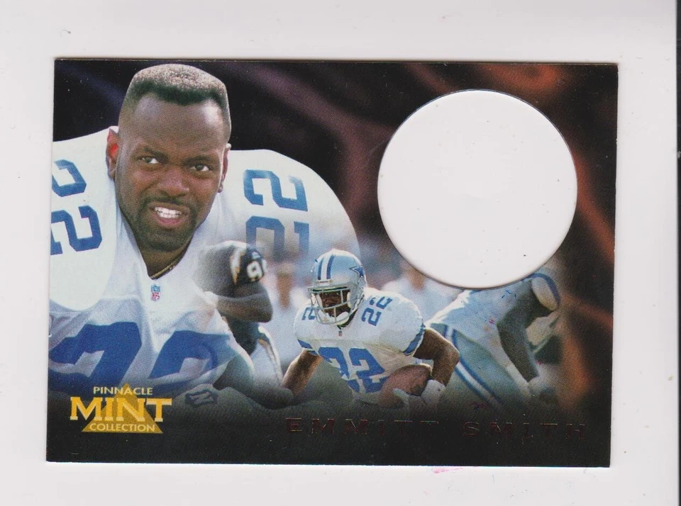 1996 Pinnacle Mint #15 Emmitt Smith card, Dallas Cowboys HOF - Image 1 of 1