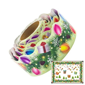 Christmas Bulletin Board Trim Light Christmas Bulletin Board Sticker 18m/59 Feet - Picture 1 of 7
