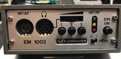 Sennheiser EM 1003 Empfänger für Funksender 36.7 Mhz incl. TOA Taschensender - Bild 1 von 4