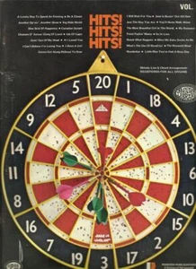 Hits Hits Hits Vol 2 Organ Sheet Music 30's-60's Show Tunes and Pop Songs - Picture 1 of 1