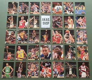 1992-93 Topps Stadium Club TSC NBA Basketball Trading Cards Auswahl pick 201-300