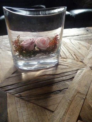 Leonardo hochwertige Vase Windlicht mit Dekoration SHABBY - Bild 1 von 4