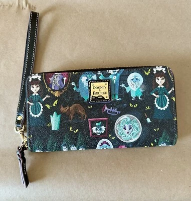 Disney Dooney & Bourke Haunted Mansion 2018 Wallet EUC - Image 1 of 2