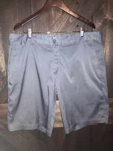 Nike Mens Size 38 Golf Shorts Dri Fit Tour Performance Gray Flat Athletic Preppy - Picture 1 of 5