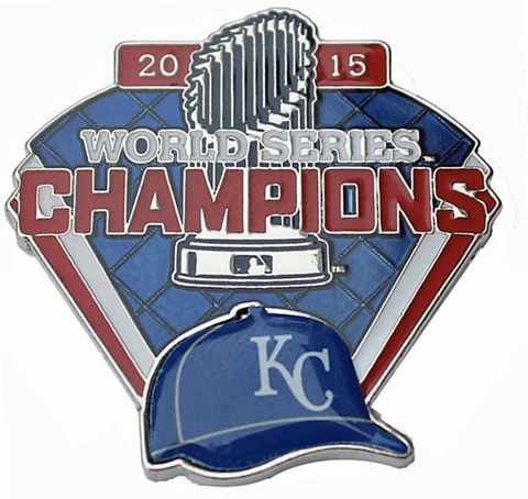 Kansas City Royals 2015 World Series Champions Trophy Magnet Champs Cover