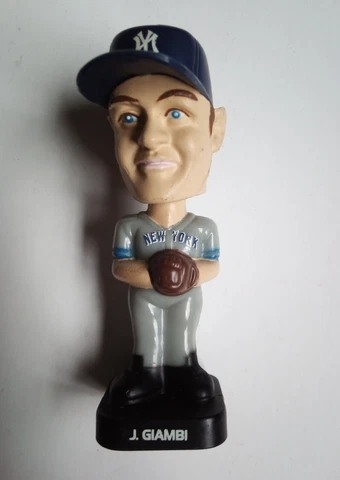 MLB Jason Giambi New York Yankees 3 inch Mini bobblehead figure 2003 Post Cereal Cover