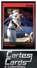 Jeff Baldwin 1989 Star Columbus Mudcats #3  Houston Astros