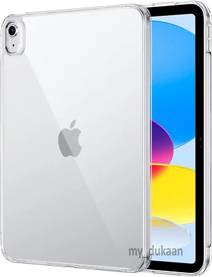 For iPad 10.2/10.9/9.7/11Pro Back Protection Gel Case Cover TPU Soft Silicone - Image 1 of 4