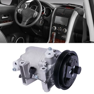 Air Conditioner Compressor w/ Clutch for Nissan Frontier/Xterra 3.3L 1999-2004 - Picture 1 of 19