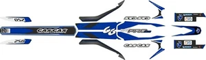 Juego de calcomanías/pegatinas estilo GasGasTXT Pro 2003 80cc - 300cc, rojo/azul/amarillo - Imagen 1 de 1