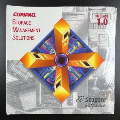 Compaq Seagate Storage Management Solutions Release 1.0  P/N: 203806-021 - Image 1 of 2