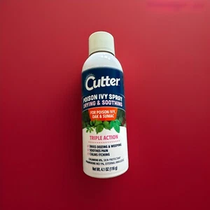 Cutter Poison Ivy Spray  For Poison Ivy, Oak, & Sumac, 4.1 Ounces - Pack of 1 - Picture 1 of 9