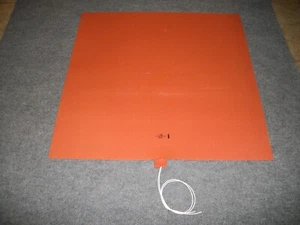 NEW 42 X 42 INCH WATLOW RUBBER SILICON HEATER STRIP BLANKET 240V 6920W 420440500 - Picture 1 of 4