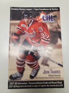 CHL Canadian Hockey League 2007/08 Informationen/Rekordbuch - JOHN TRAVRES - Bild 1 von 2