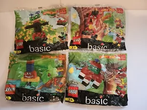 Set base Lego McDonald's in bustine - completi - 4 set - 1999 - Happy Meal - Foto 1 di 6