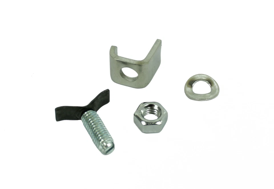 Gasgriff Befestigung  für Simson S51 S50 S70 S53 SR50 Winkelblech Feder Mutter - Bild 1 von 1