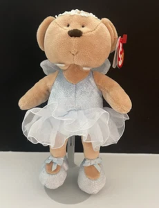 TY Beanie Babie Fairydust with Wings and Dressed in Blue TuTu with Tags - Picture 1 of 13