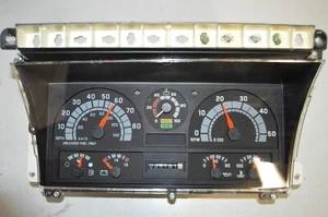 Chevy GAS 95-02 HD Speedometer Instrument Cluster tach 16156805 air brakes - Picture 1 of 9