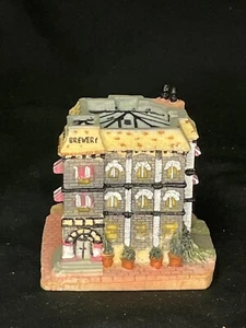 AH80 Ausbergs brewery, Rare antique Liberty Falls Village Houses: Hand painted - Picture 1 of 8