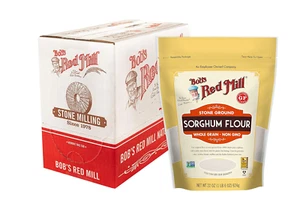 Bob'S Red Mill Stone Ground Sorghum Flour, Non GMO, 22 Ounces (Pack of 4) - Picture 1 of 12