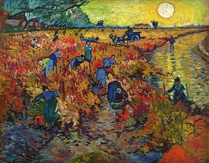 The Red Vineyard by Vincent van Gogh Art Print - Picture 1 of 1