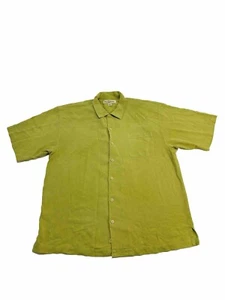 Tommy Bahama Silk Shirt Men Extra Large Short Sleeve Pocket Casual Camp - Picture 1 of 8