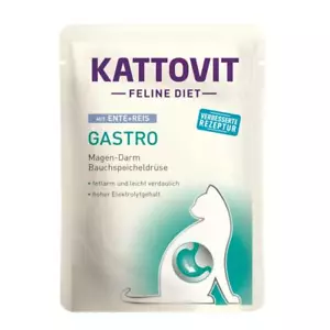 Kattovit Gastro Ente+Reis 48 x 85g (13,70€/kg) - Bild 1 von 1