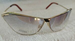 JOOP 8614-600 brązowe złote okulary przeciwsłoneczne w kształcie gadów 