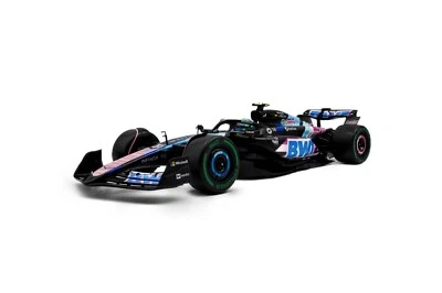 SOLIDO S1814004 ALPINE F1 TEAM A524 BLUE E.OCON BRAZILIAN GP 2024 1/18 - Image 1 of 2