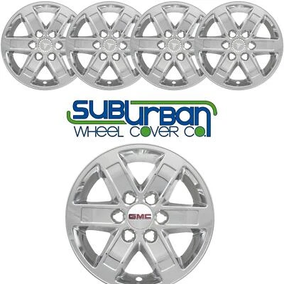 GMC Yukon/Yukon XL 2007-2014 # IMP-358X 17" 6 orejetas cubiertas de rueda cromadas juego nuevo/4 Foto 1 de 4