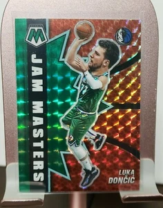 2020-21 PANINI MOSAIC GREEN PRIZM JAM MASTERS LUKA DONCIC#12 - Picture 1 of 2