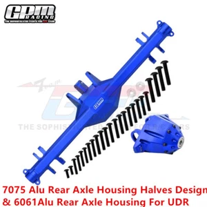 GPM 7075 Alu Rear Axle Housing Halves Design & Alu Rear Axle Housing For UDR US - Picture 1 of 9