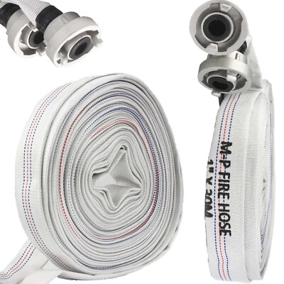 30m Bauschlauch 1" Feuerwehrschlauch D-Storz Schlauch Industrie - Bild 1 von 4