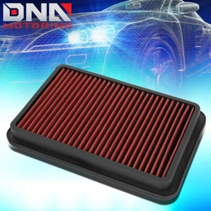 FOR 1992-2002 COROLLA/MILLENIA RED HIGH FLOW ENGINE DROP-IN AIR FILTER PANEL - Picture 1 of 6