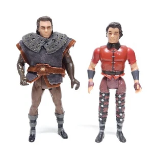 VINTAGE ROBINHOOD & SCARLETT PRINCE OF THIEVES FIGURES LOT KENNER KEVIN COSTNER - Picture 1 of 8