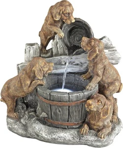 Design Toscano - Welpeneimer Pour Stone Bonded Resin Gartenbrunnen (SH382614) - Bild 1 von 1