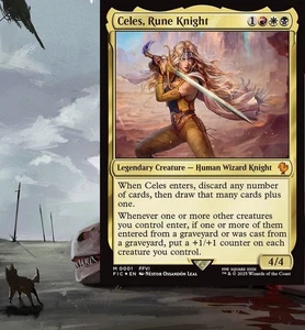 Celes, Rune Knight Commander Deck Final Fantasy Magic MTG Ready-to-Play - Bild 1 von 12