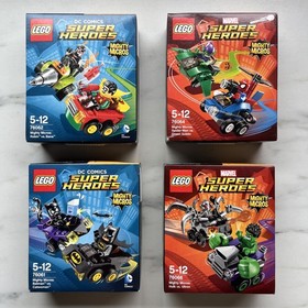 Lego Super Heroes Mighty Micros 76061 76062 76064 76066  New Sealed