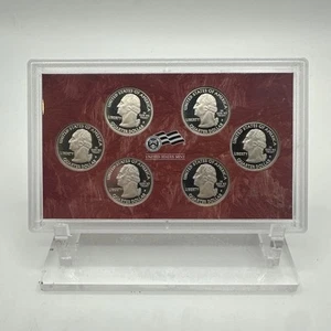 2009 U.S. Mint District of Columbia & U.S Territories Quarters Silver Proof Set - Picture 1 of 2