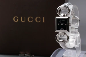 【NEAR MINT w/ BOX】 Gucci 120 Tornabuoni Women's Watch Black Quartz From... - Picture 1 of 11