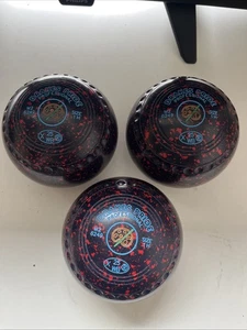 Drakes Pride Professional 1H WB25 Griff blau/rot Harlekin M2 6249 x3 Schalen - Bild 1 von 15